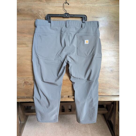 Carhartt Force Sun Defender Pants Men's Size XL SHORT Gray Relaxed Fit - Picture 2 of 4
